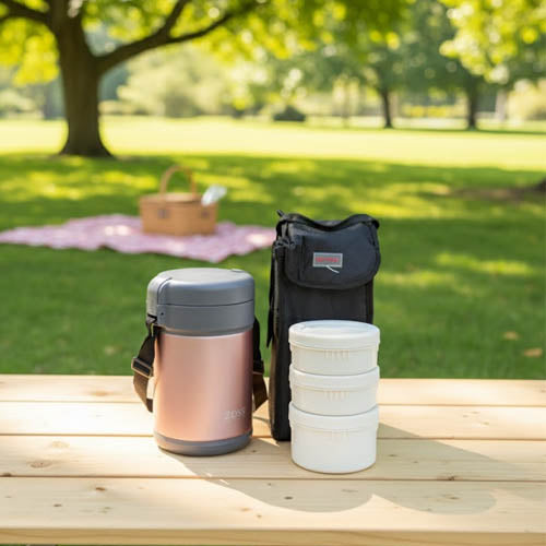 ZOSS Insulated Food Jar and Container Lunch System | Keep Meals Hot or Cold