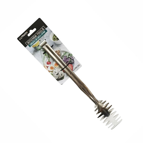 Stainless Steel Comb-Grip Serving Tong