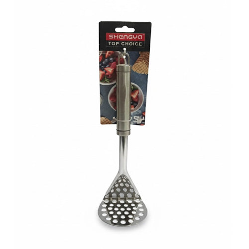 SHENGYA Top Choice Stainless Steel Potato Masher with Ergonomic Handle