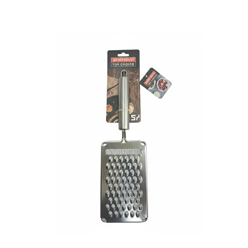 Multi-Function Stainless Steel Box Grater & Zester | Heavy-Duty Cheese Grater & Vegetable Shredder | Kitchen Food Prep Tool